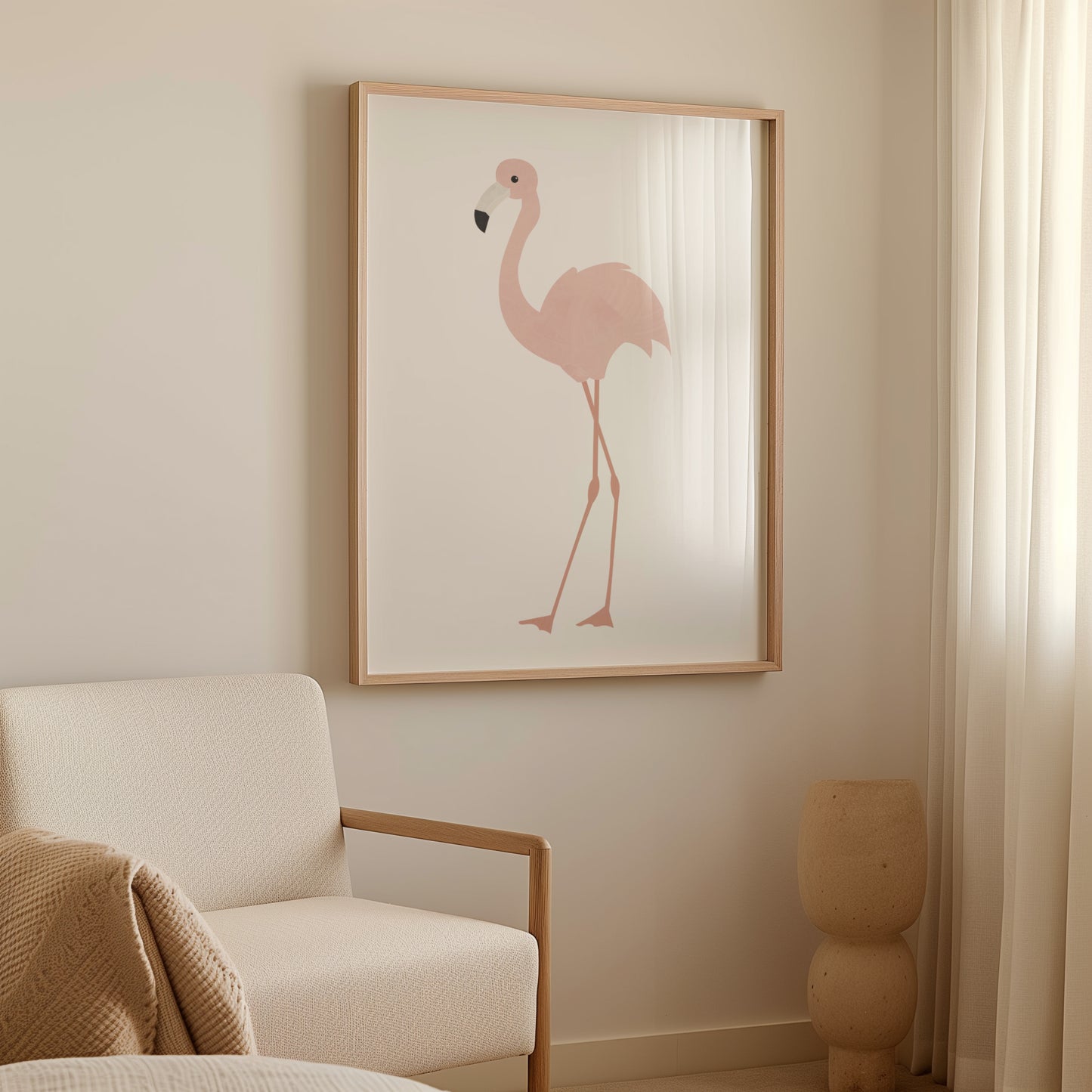 Pretty in Pink Flamingo
