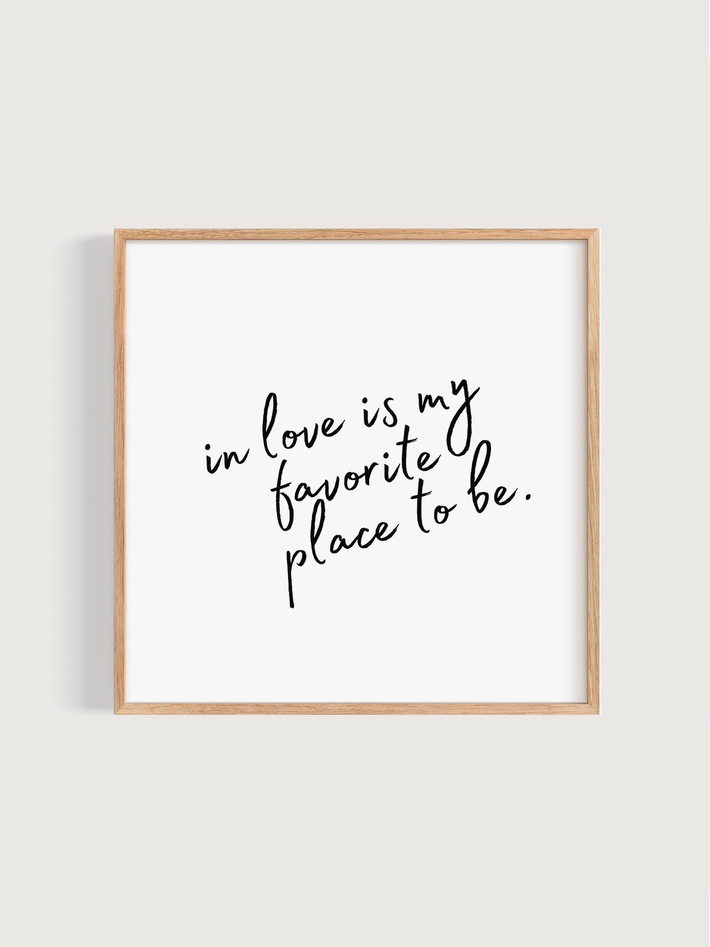Favorite Place