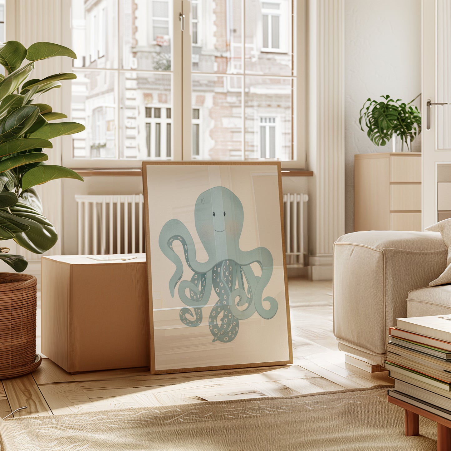 Undersea Friend Octopus