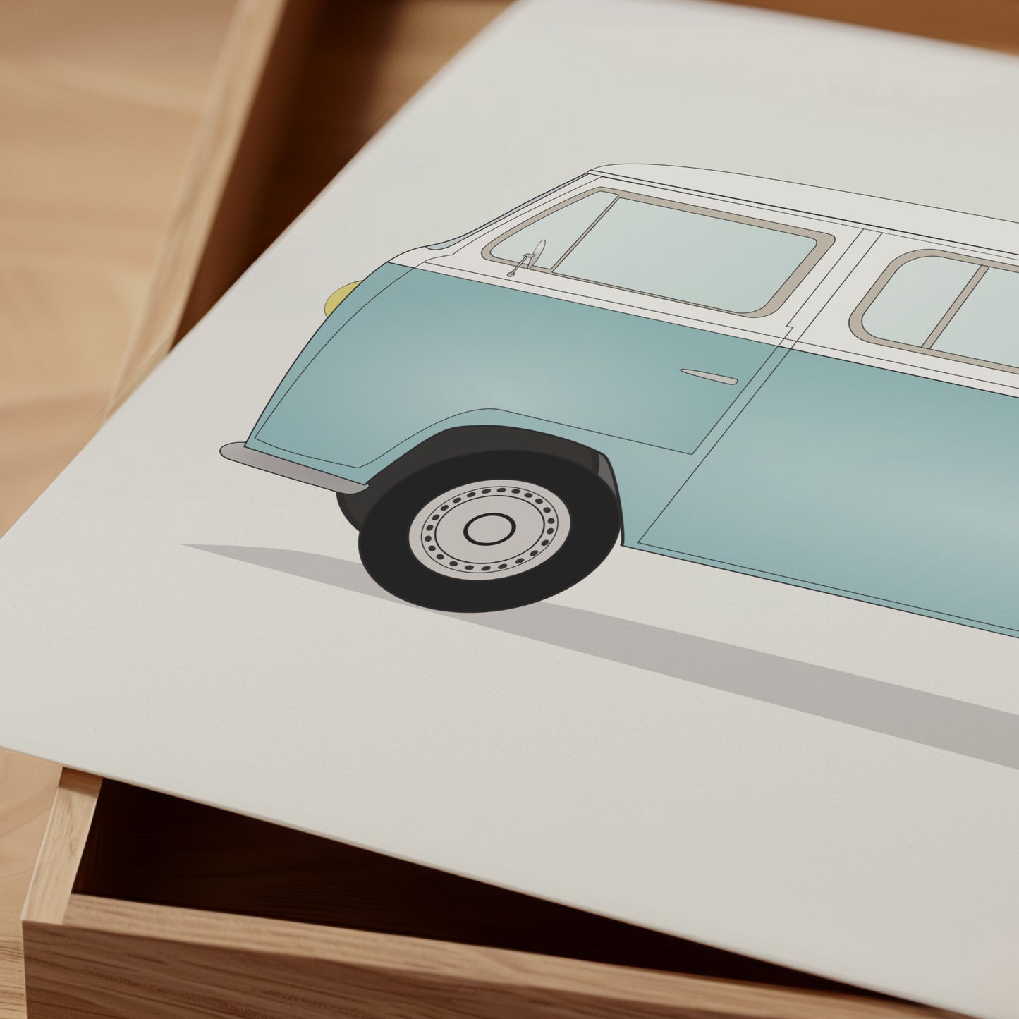 Retro Road Trip Camper Van