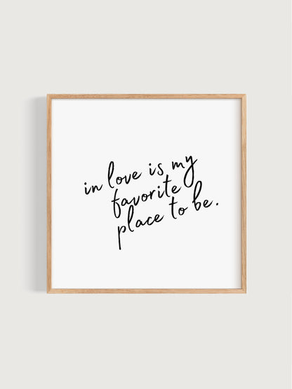 Favorite Place