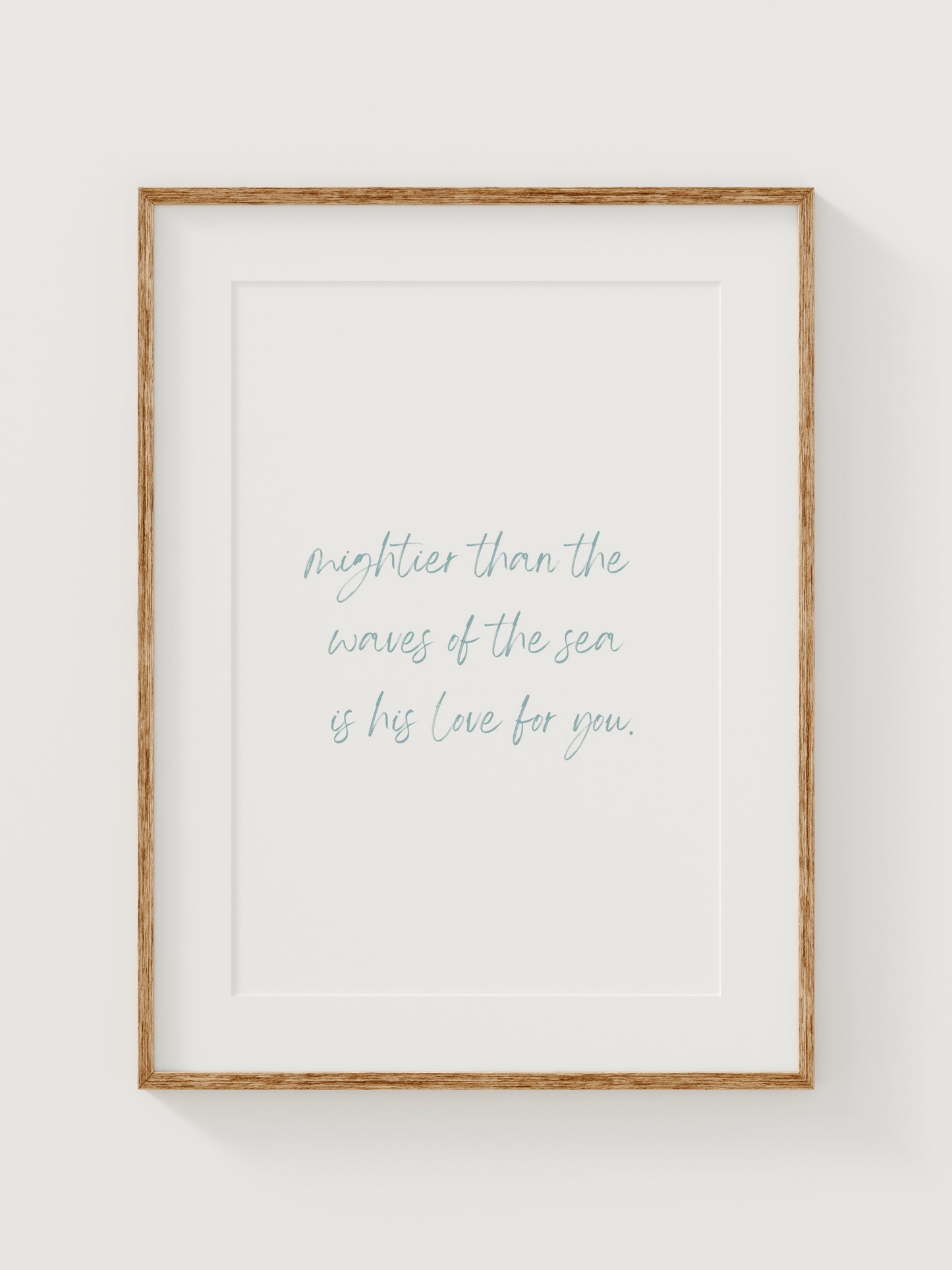 Mightier Than the Waves
