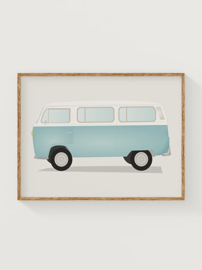 Retro Road Trip Camper Van