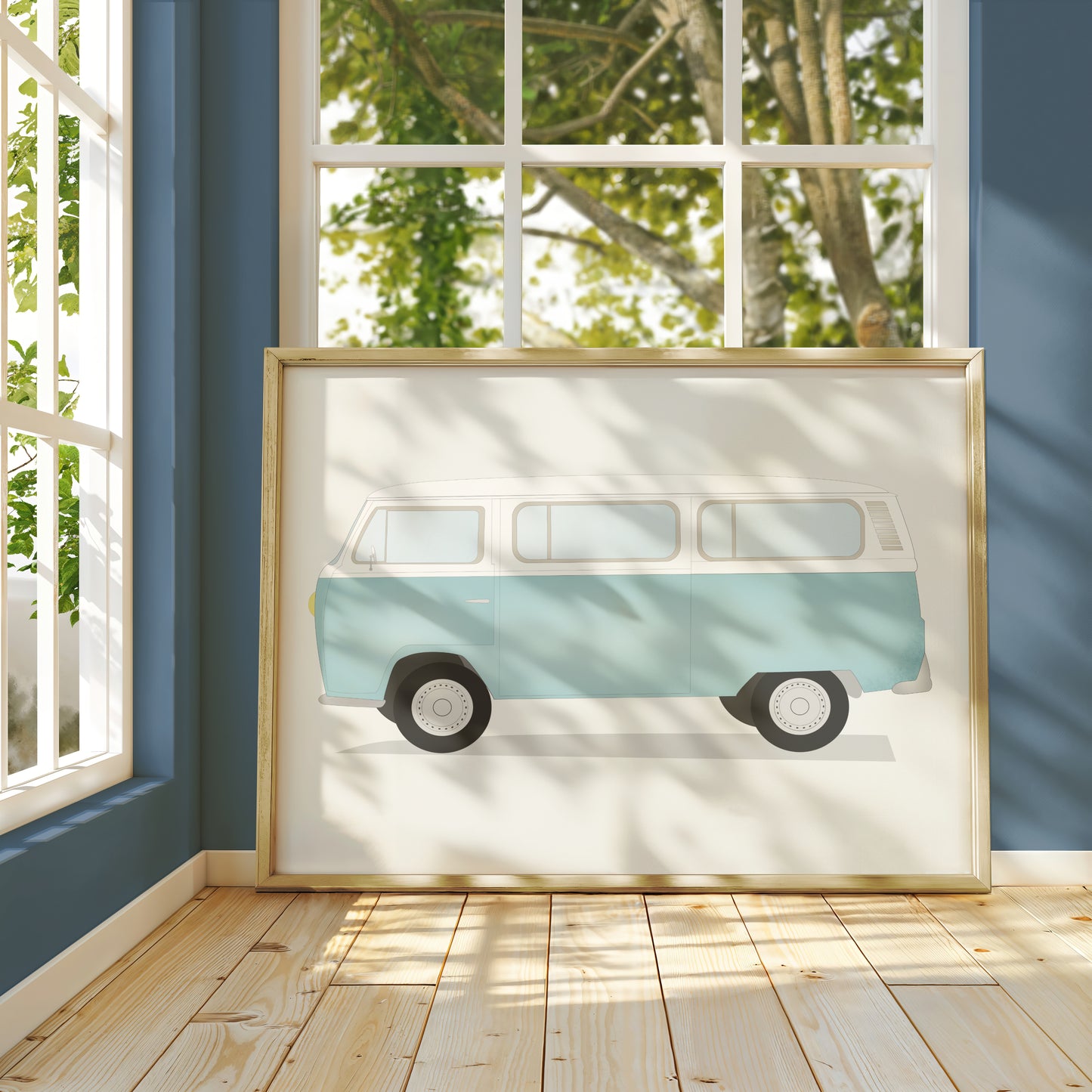 Retro Road Trip Camper Van