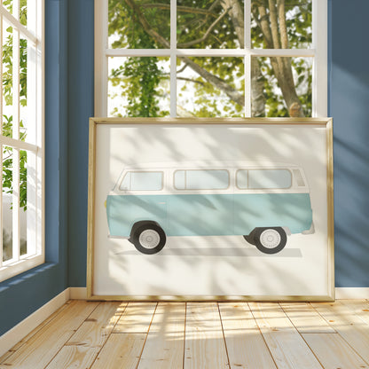 Retro Road Trip Camper Van